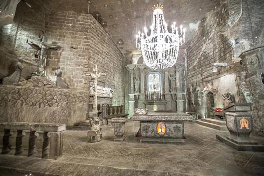 Wieliczka-saltminen