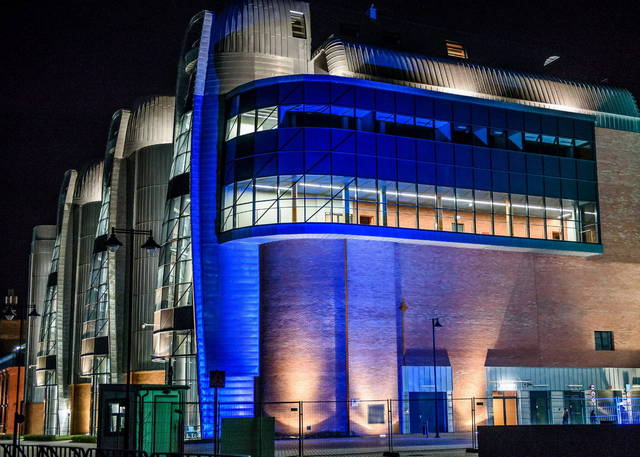 Opening van het Centrum voor Wetenschappen en Technologie EC1 in Lodz