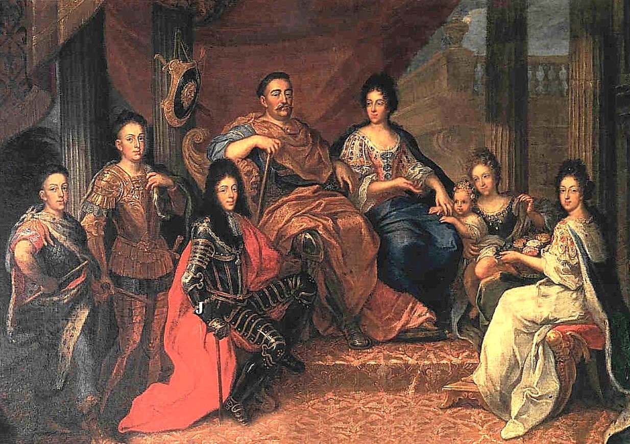 familie sobieski schilderij