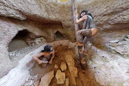 Krzemionki - neolittisk flintsteinsgruve